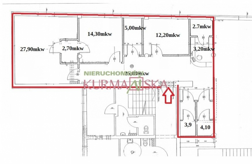 Lokal biurowy w centrum