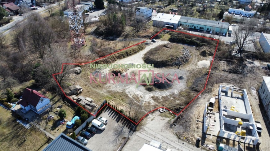 Działka produkcyjno - usługowa ul. Browarna