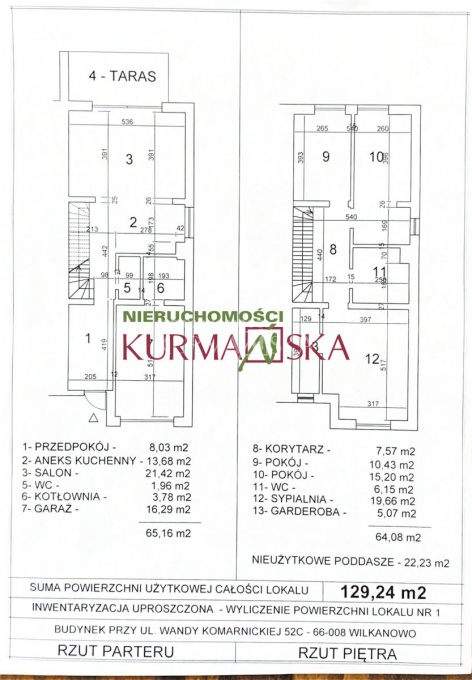 Apartament z ogrodem Wilkanowo