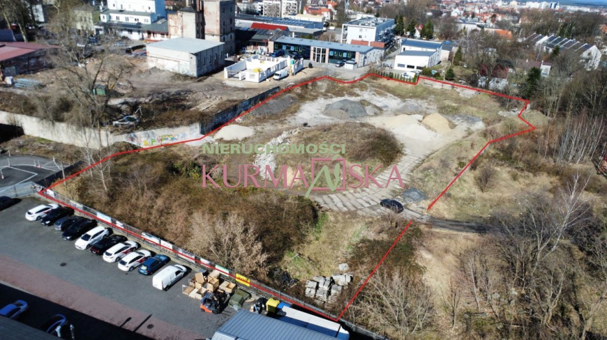 Działka produkcyjno - usługowa ul. Browarna