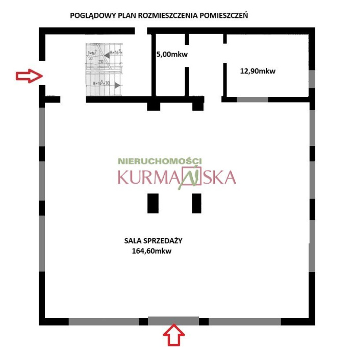 Powierzchnia usługowa Zielona Góra