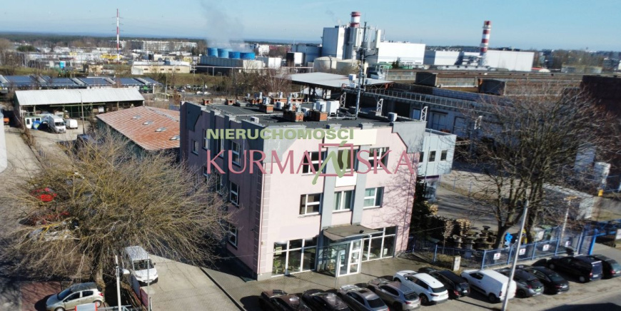 Budynek biurowo - usługowy oraz hala magazynowa