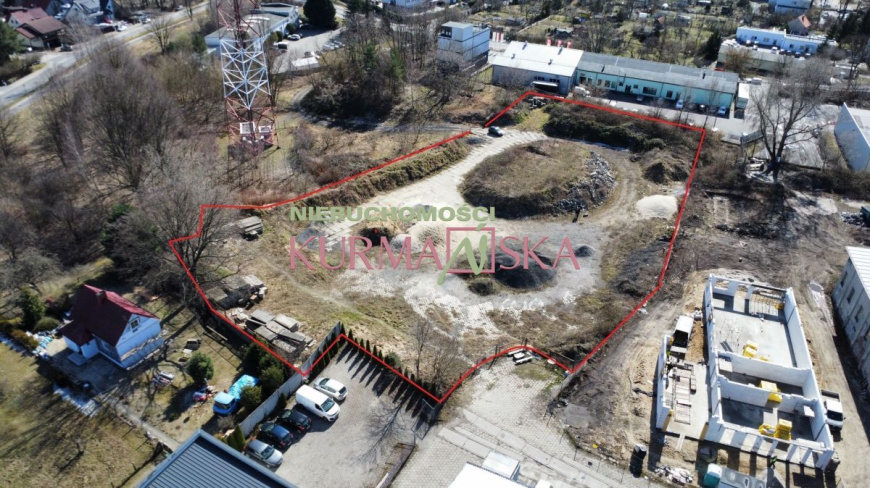 Działka produkcyjno - usługowa ul. Browarna