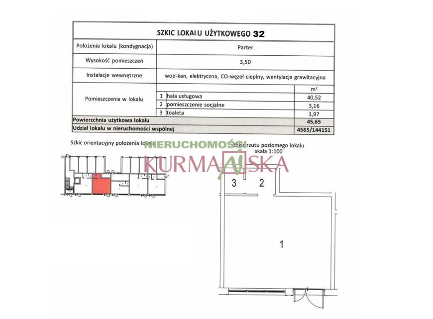Lokal użytkowy ścisłe centrum