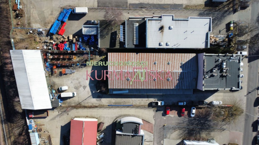 Budynek biurowo - usługowy oraz hala magazynowa