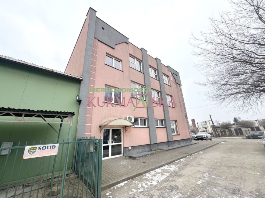 Budynek biurowo - usługowy oraz hala magazynowa
