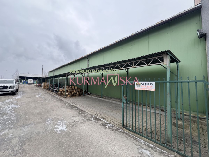 Budynek biurowo - usługowy oraz hala magazynowa