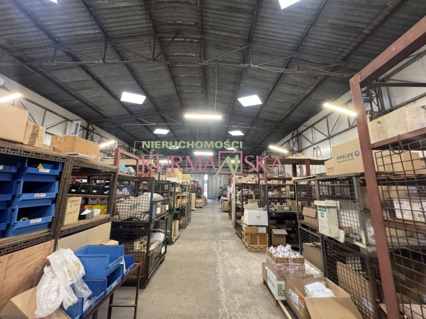 Budynek biurowo - usługowy oraz hala magazynowa