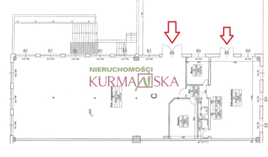 Biura i magazyn do wynajęcia