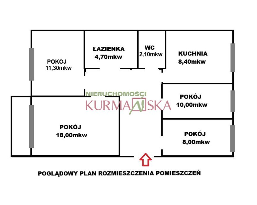 4 pokojowe os. Zastalowskie