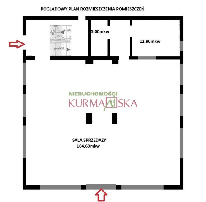 Powierzchnia usługowa Zielona Góra