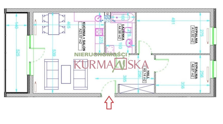 3 pokojowe Rzeźniczaka