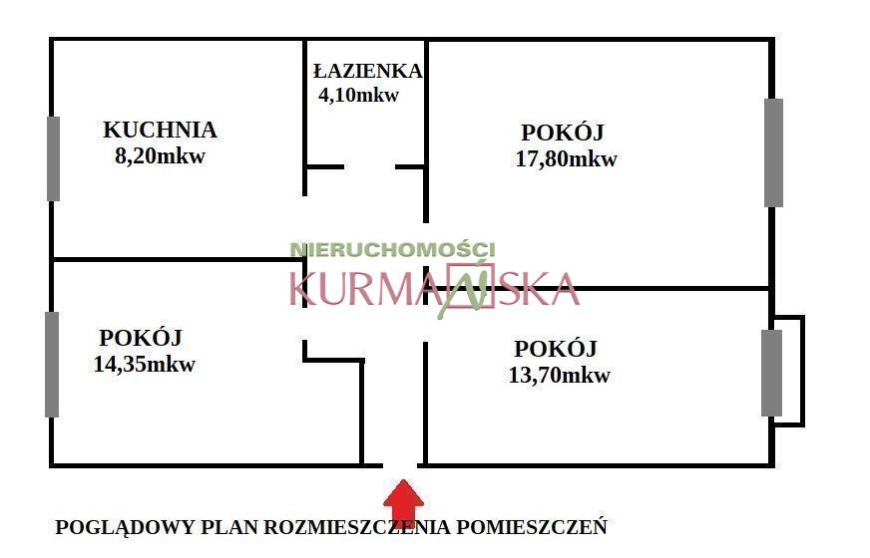 3 pokojowe ul. Jaskółcza