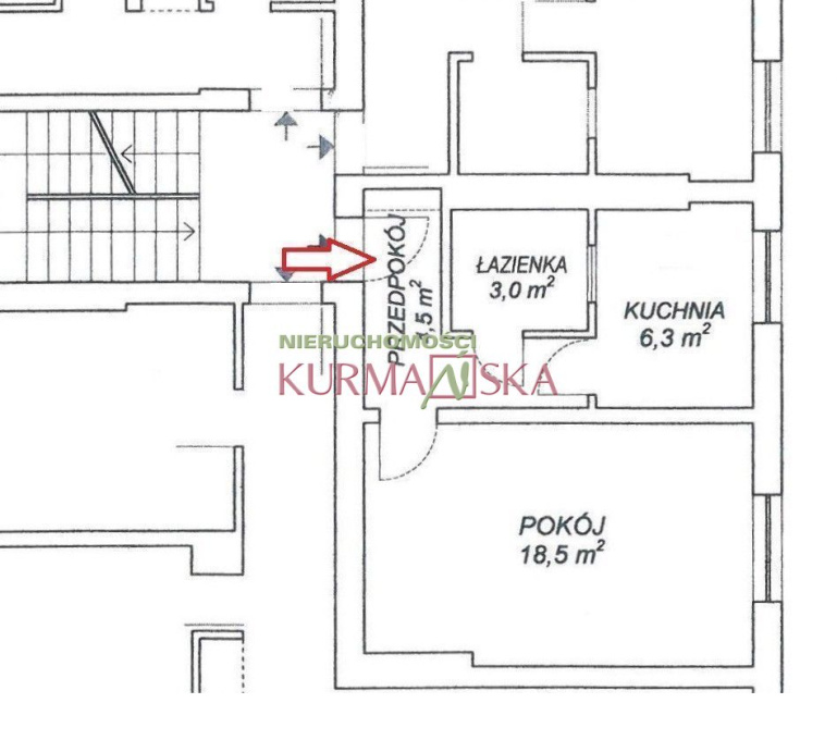 Kawalerka w ścisłym centrum